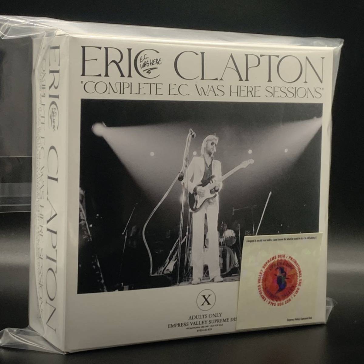 ERIC CLAPTON - THE COMPLETE E.C. WAS HERE SESSION SPECIAL PROMO KIT BOX ( 19CD )