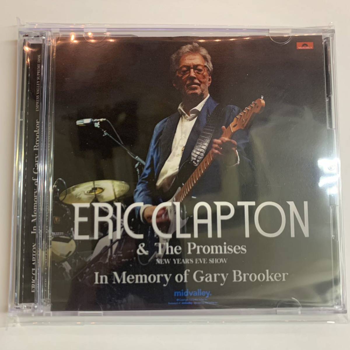 ERIC CLAPTON & THE PROMISES IN MEMORY OF GARY BROOKER THE NEW YEARS EVE SHOW ( CD )