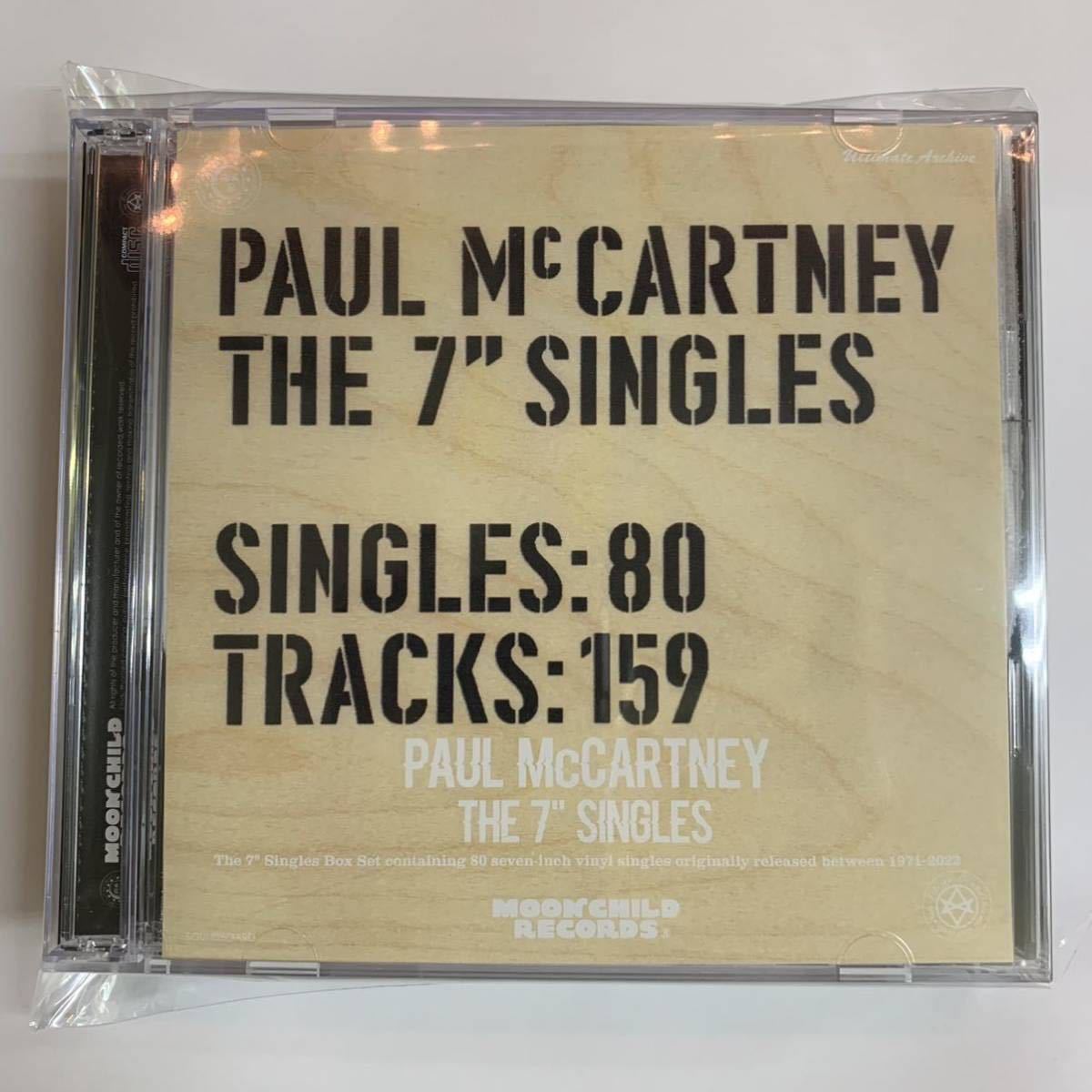PAUL MCCARTNEY - THE 7 SINGLES ( 9CD ) SET MOONCHILD RECORDS ( CD