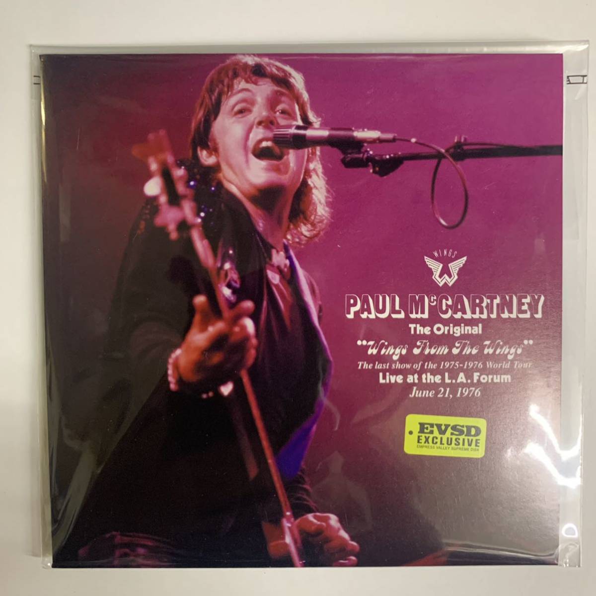 PAUL MCCARTNEY AND THE WINGS - WINGS FROM THE WINGS RARE 8MM FOOTAGE 8MM DVD ( CD )