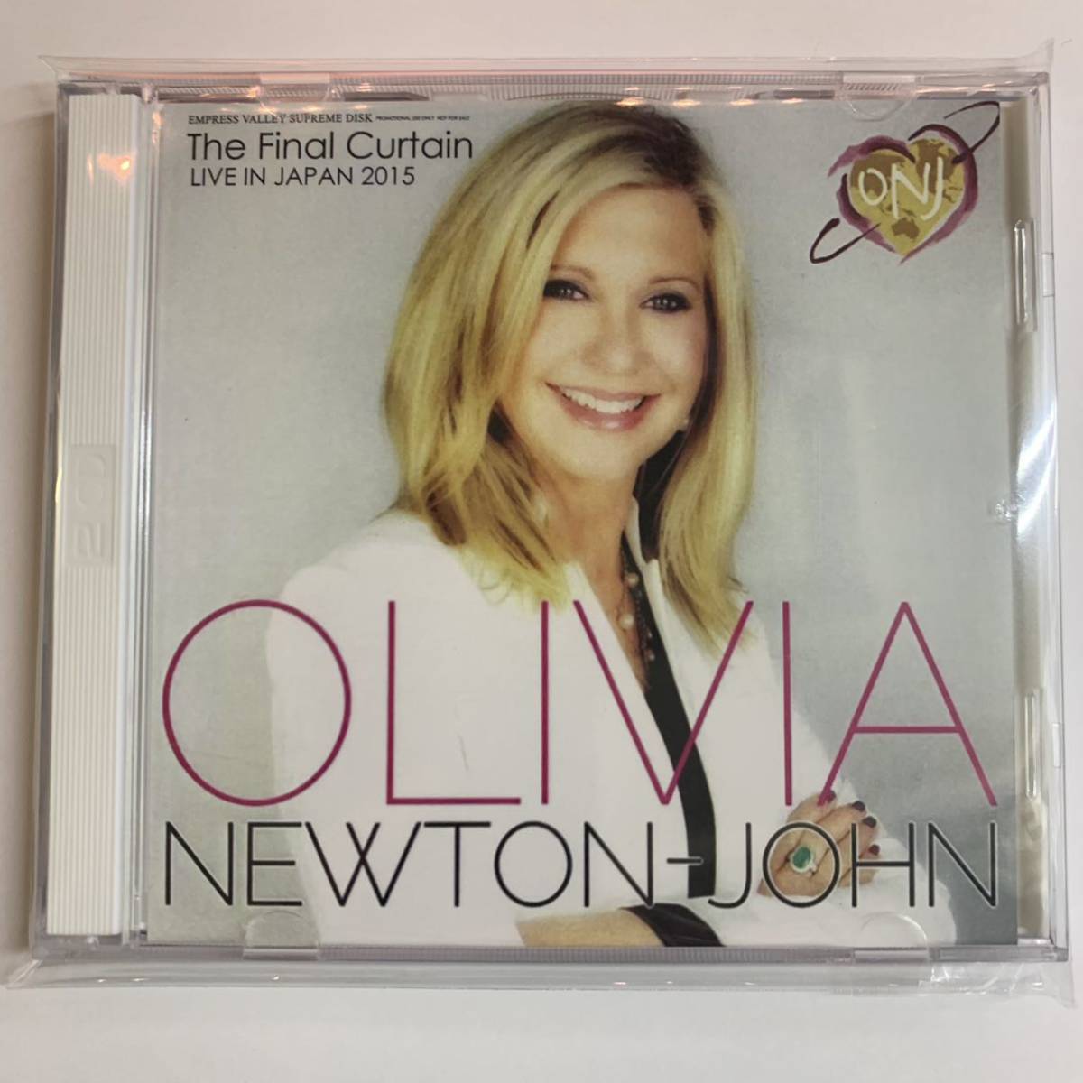 OLIVIA NEWTON-JOHN - THE FINAL CURTAIN LIVE IN JAPAN 2015 ( CD )