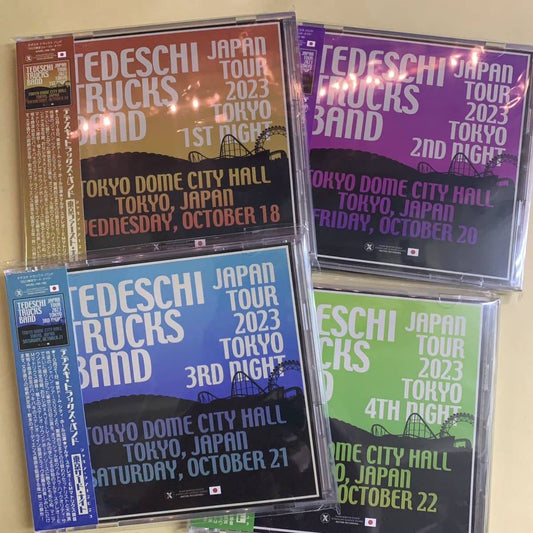 TEDESCHI TRUCKS BAND - TOKYO 4DAYS COMPLETE SET ( CD )