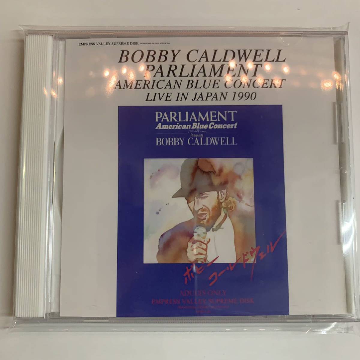 BOBBY CALDWELL - AMERICAN BLUE CONCERT LIVE IN JAPAN 1990 ( CD )