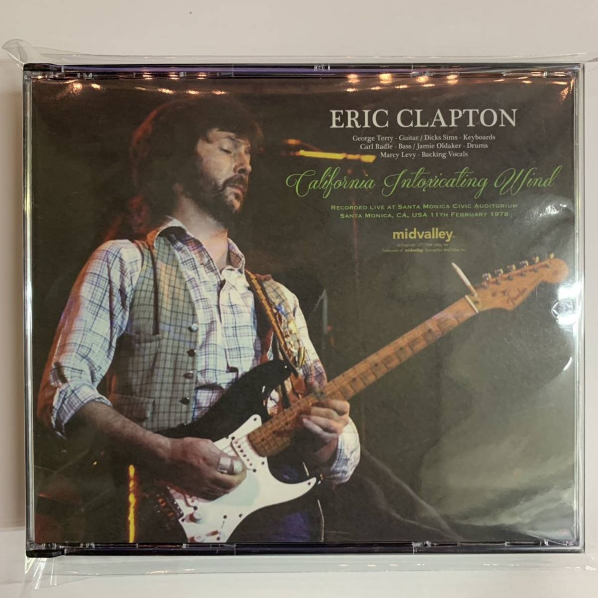 ERIC CLAPTON - CALIFORNIA INTOXICATING WIND ( 2CD )