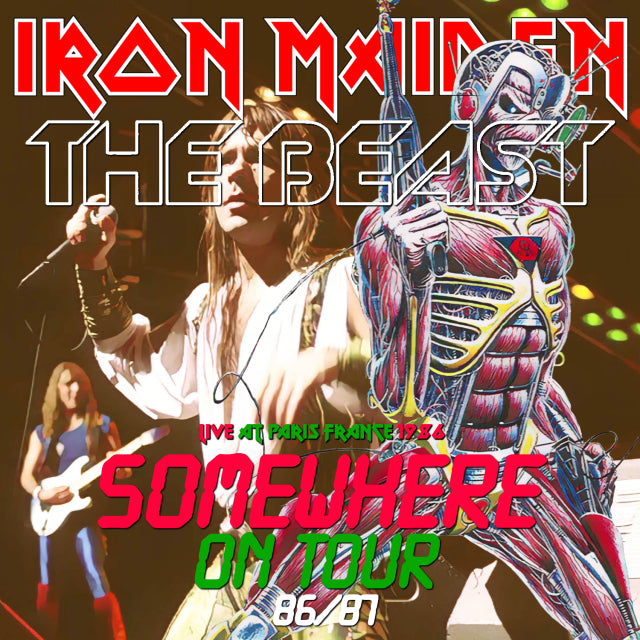 IRON MAIDEN 1986 EUROPEAN TOUR NOVEMBER 29 PARIS+BONUS SBD ( CD )