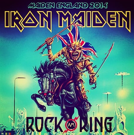 IRON MAIDEN 2014 EUROPEAN TOUR JUNE 5 GERMANY ROCK AM RING FESTIVAL SBD ( CD )