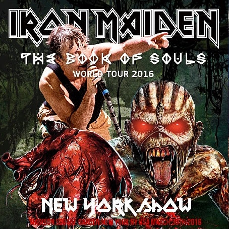 IRON MAIDEN 2016 WORLD TOUR MARCH 30 NEW YORK ( CD )