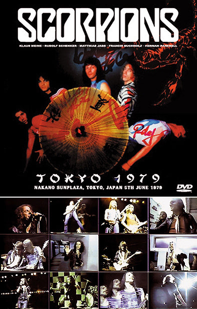 SCORPIONS - TOKYO 1979 ( DVDR ) – MochiobaseCD