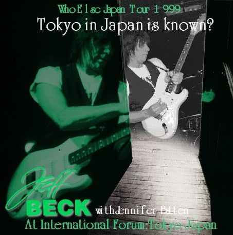 JEFFBECK 1999 JAPAN PERFORMANCE JUNE 2 TOKYO+APRIL 18 AUCKLAND ( CD )