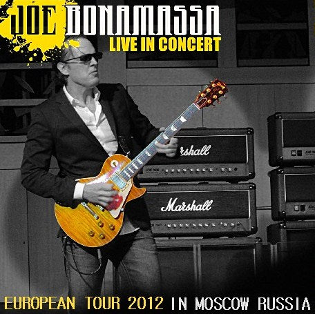 JOE BONAMASSA 2012 TOUR MARCH 17 RUSSIA MOSCIA ( CD )