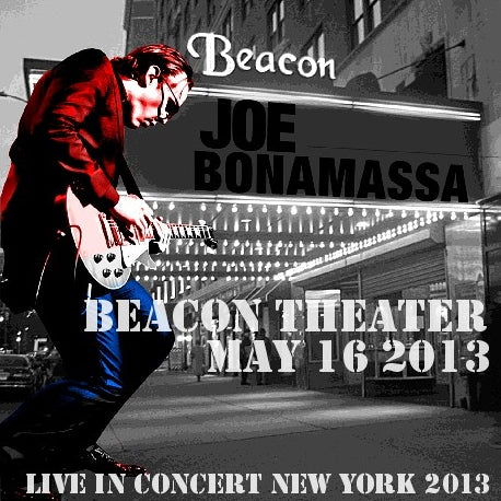 JOE BONAMASSA 2013 AMERICAN TOUR MAY 16 NY BC CONSE THEATER ( CD )