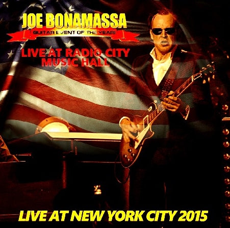 JOE BONAMASSA 2015 AMERICAN TOUR JANUARY 24 NEW YORK ( CD )