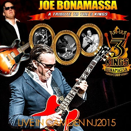 JOE BONAMASSA 2015 AMERICAN TOUR AUGUST 7 NEW JERSEY THE 3 KINGS ( CD )