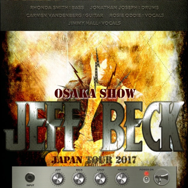 JEFFBECK 2017 JAPAN PERFORMANCE FEBRUARY 2, OSAKA H_SBD ( CD )