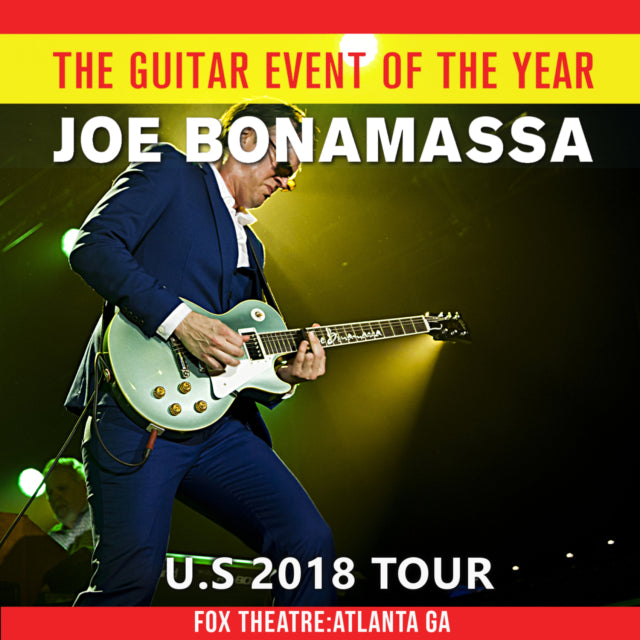 JOE BONAMASSA 2018 AMERICAN TOUR MAY 4 ATLANTA ( CD )