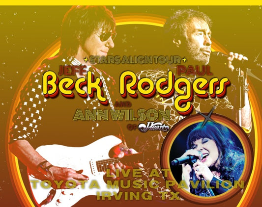 BECK RODGERS & WILSON -THE STARS ALIGN TOUR 2018 TX ( CD )