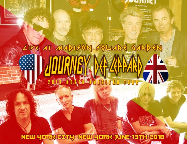 JOURNEY & DEFLEPADO 2018 JOINT TOUR JUNE 13 NEW YORK ( CD )