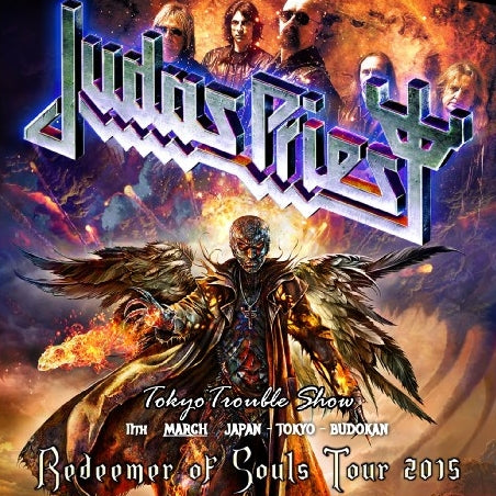 JUDAS PRIEST 2015 JAPAN PERFORMANCE TOKYO MARCH 11TH BUDOKAN ( CD )