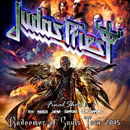 JUDAS PRIEST 2015 JAPAN THE LAST DAY OF MARCH 13 SAPPORO ( CD )