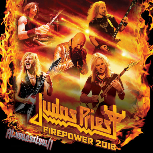 JUDAS PRIEST 2018 AMERICAN PERFORMANCE MARCH 15 FIREPOWER TOUR ( CD )