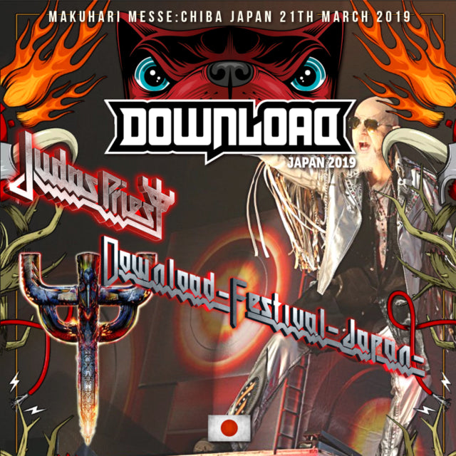 JUDAS PRIEST 2019 JAPAN PERFORMANCE MARCH 21 DOWNLOAD FESTIVAL ( CD )