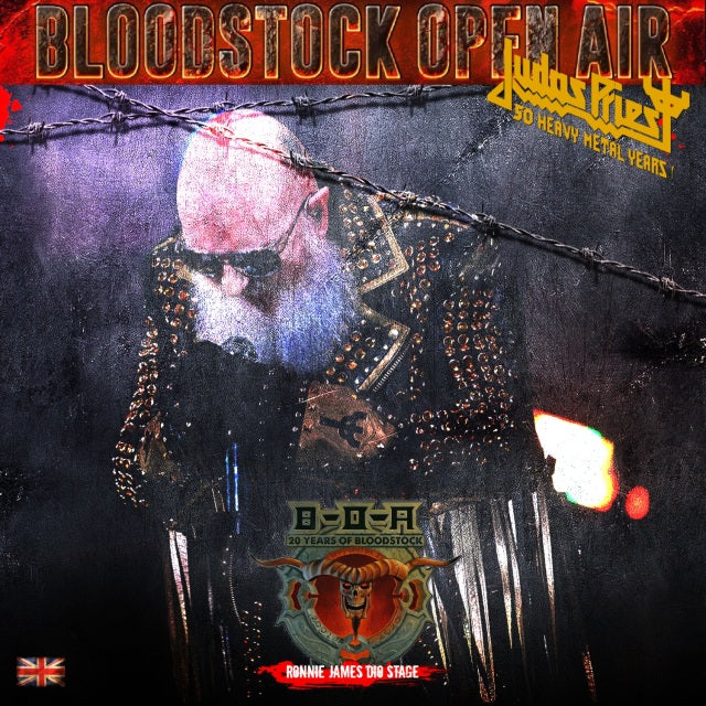 JUDASPRIST AUGUST 15, 2021, BLOOD STOCK OPEN AIR ENGLAND ( CD )