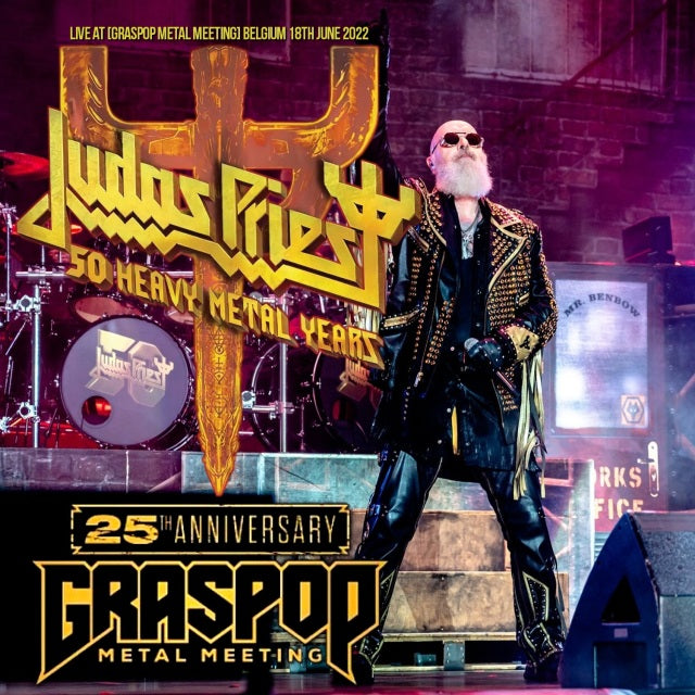 JUDAS PRIEST 2022 EUROPEAN TOUR JUNE 18 BELGIUM+BONUS ( CD )