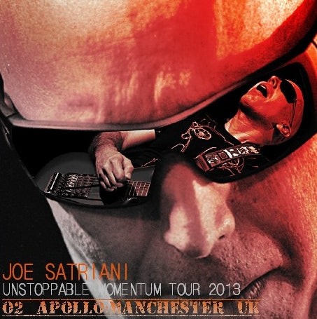 JOE SATRIANI 2013 EUROPEAN TOUR JUNE 8 MANCHESTER ( CD )