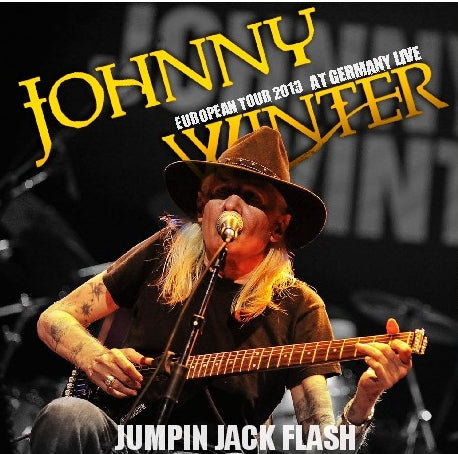 JOHNNY WINTER 2013 EUROPEAN TOUR APRIL 11 GERMANY+BONUS ( CD )