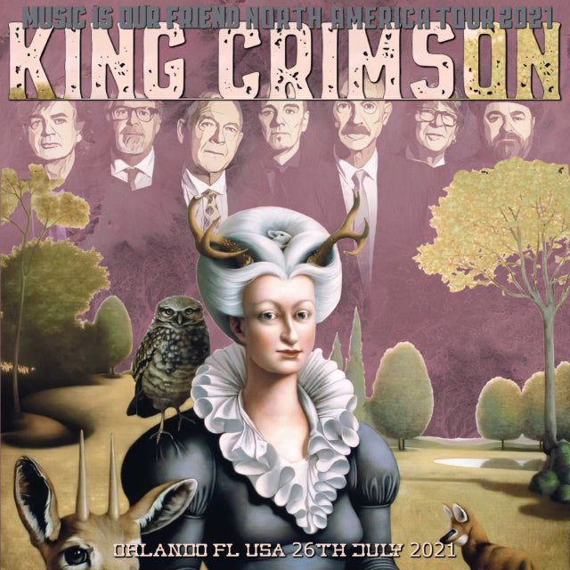 KING CRIMSON 2021 US TOUR JULY 26 FLORIDA ORLANDO+BONUS ( CD )