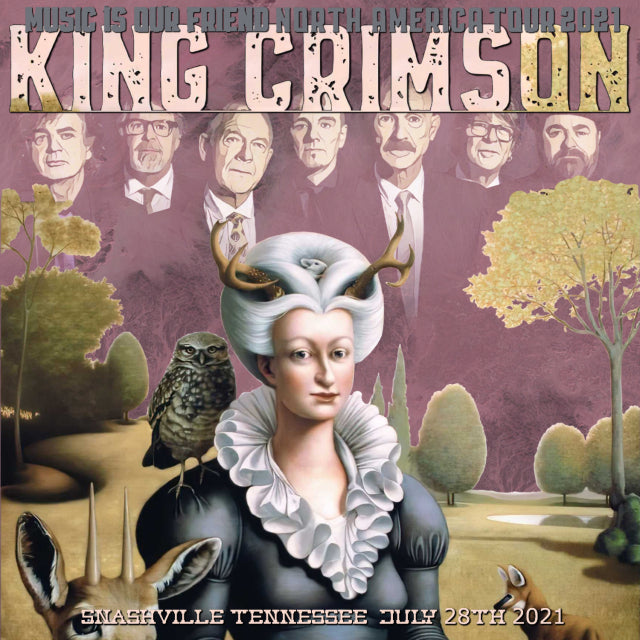 KING CRIMSON 2021 US TOUR JULY 28 TENNESSEE ( CD )