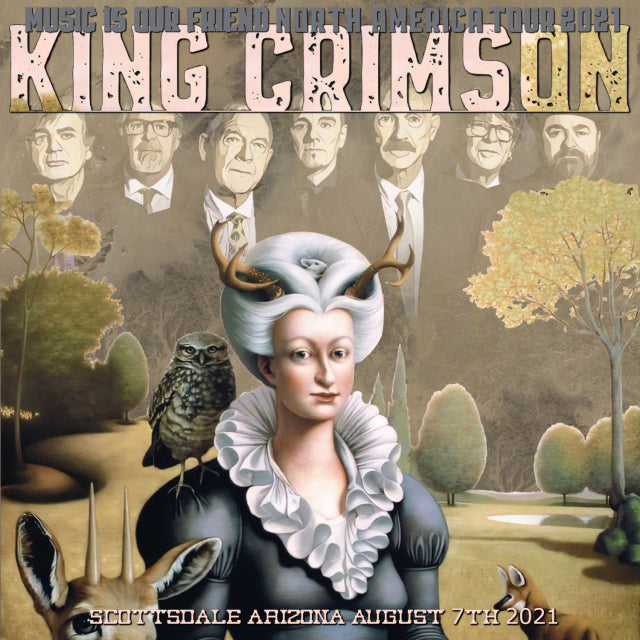 KING CRIMSON 2021 US TOUR AUGUST 7 ARIZONA ( CD )