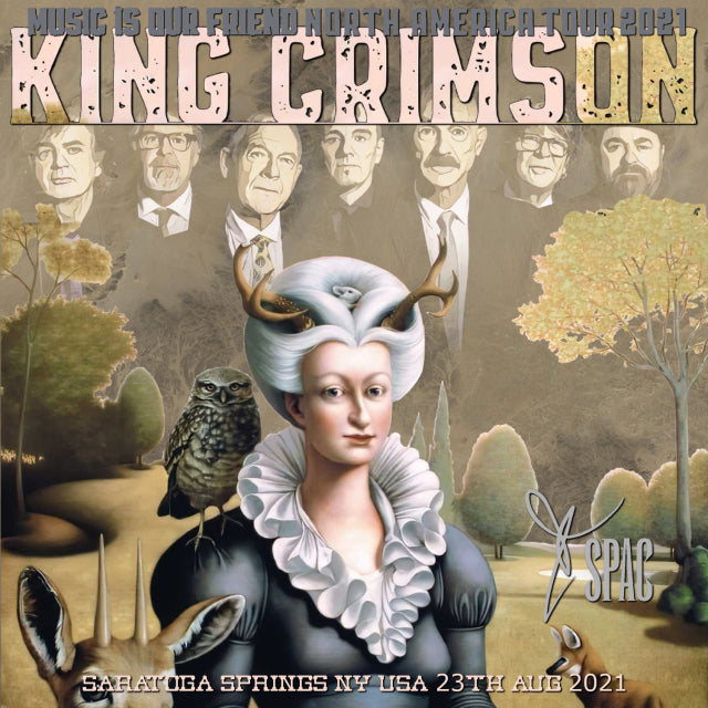 KING CRIMSON 2021 US TOUR AUGUST 23 SARATOGA SPRINGS ( CD )