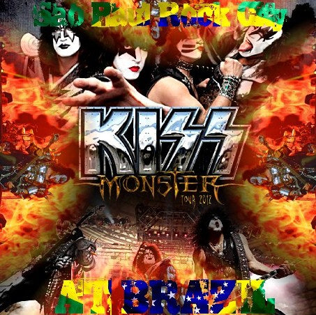 KISS 2012 WORLD TOUR NOVEMBER 17 BRAZIL SBD ( CD )