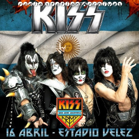 KISS 2015 SOUTH AMERICAN PERFORMANCE ARGENCHIN APRIL 16 SBD ( CD )