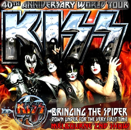 KISS 2015 AUSTRALIAN TOUR OCTOBER 8 MELBOURNE ( CD )