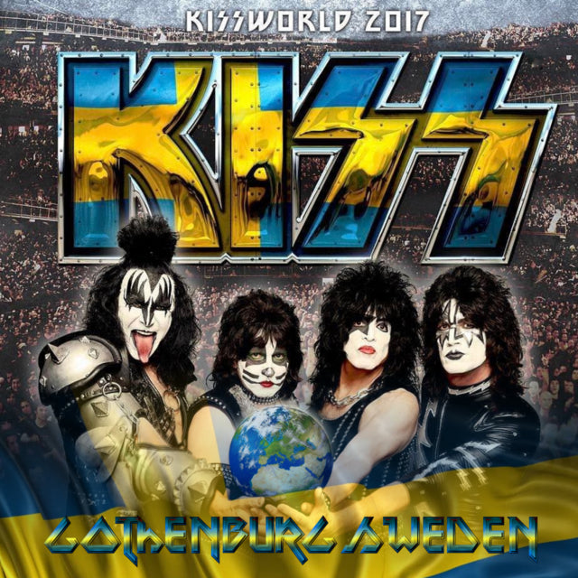 KISS 2017 EUROPEAN TOUR MAY 10 SWEDEN YOTIVOLI ( CD )