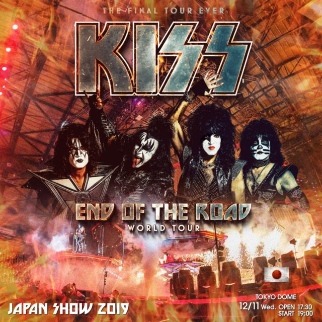 KISS 2019 JAPAN PERFORMANCE DECEMBER 11 TOKYO+BONUS ( CD )