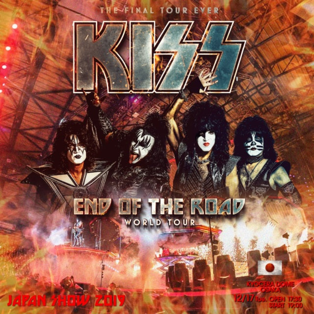 KISS 2019 JAPAN PERFORMANCE DECEMBER 11 TOKYO COMPLETE RECORDING ( CD )