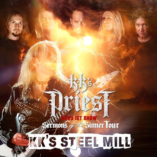 KK'S PRIEST JULY 6, 2023 WOLVERHAMPTON FIRST LIVE ( CD )