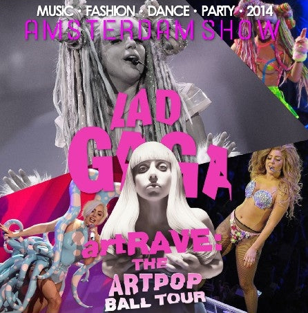 LADY GAGA 2014 EUROPEAN TOUR SEPTEMBER 24 HOLLAND ( CD )