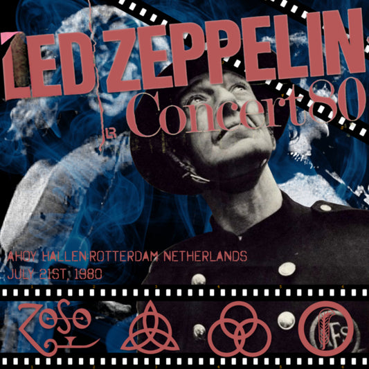 RED ZEPPELIN 1980 EUROPEAN TOUR JUNE 21 HOLLAND ( CD )