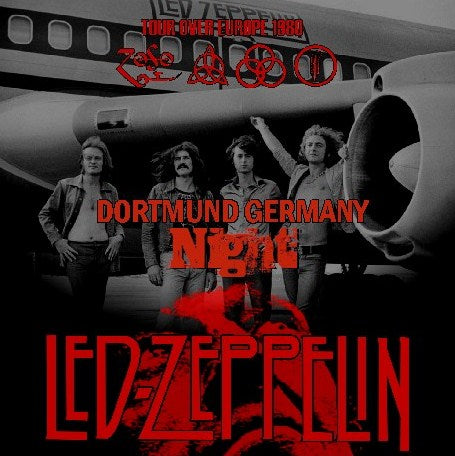 RED ZEPPELIN 1980 EUROPEAN TOUR FIRST DAY JUNE 17 DORTMUND ( CD )