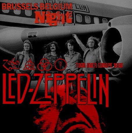 RED ZEPPELIN 1980 EUROPEAN TOUR JUNE 20 BRUSSELS ( CD )