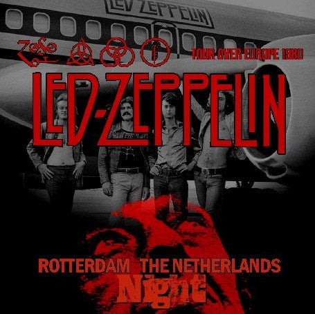 RED ZEPPELIN 1980 EUROPEAN TOUR JUNE 21 ROTTERDAM ( CD )