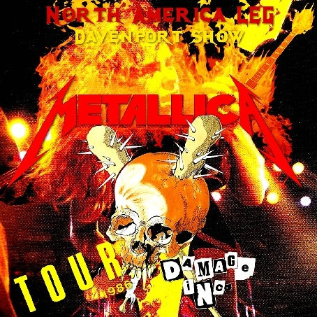 METALLICA 1986 AMERICAN TOUR MAY 30 IOWA SBD ( CD )