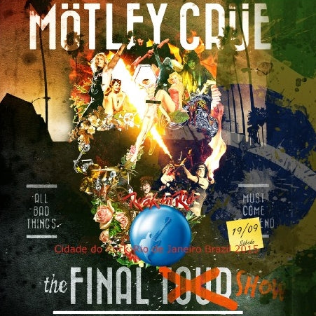 MOTLEY CREW 2015 SOUTH AMERICAN PERFORMANCE SEPTEMBER 18 ROCK IN LIO ( CD )