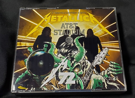 METALLICA 2023 WORLD TOUR AUGUST 18 & 20TH TEXAS EARLYINGTON ( CD )