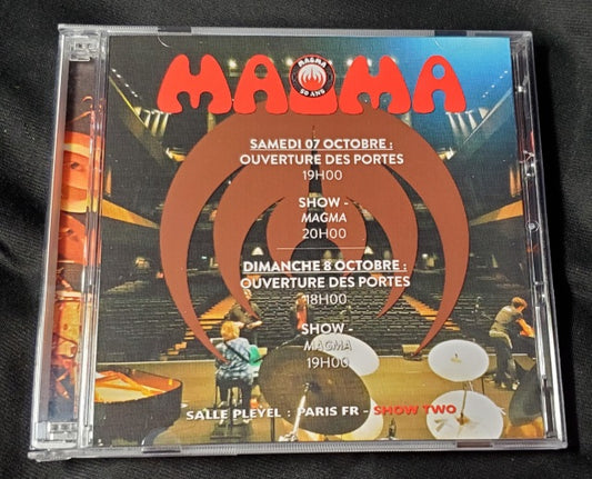 MAGMA 2023 50TH ANNIVERSARY TOUR OCTOBER 8TH PARIS ( CD )