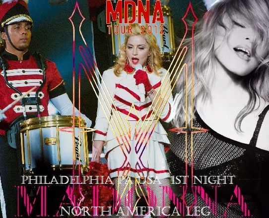 MADONNA 2012 NORTH AMERICA PERFORMANCE LIMITED 3DISC VER FIRST DAY AUGUST 28 FILADELPHIA MDNA TOUR DVD ( MADONNA 2012 NORTH AMERICA PERFORMANCE LIMITED 3DISC VER FIRST DAY AUGUST 28 FILADELPHIA MDNA TOUR DVD )